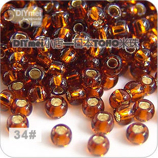 [Special] [34] 2mm silver -filled rice pearl series | Toho rice bead 10G import | Dongbao | diy beads
