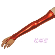 Взрослый флирт сексуальные товары / товары для удовольствия Mei Red мини - лакированные перчатки (пара) Альтернативные страстные игрушки