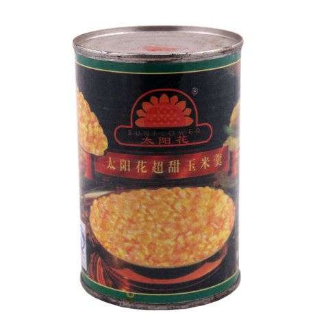 太阳花超甜鲜玉米羹410g即食汤 速食汤罐头