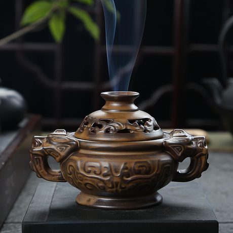 【陶瓷陶瓷香炉】_哥窑香炉图片_陶瓷香炉价格_搭配分享 - 爱逛街