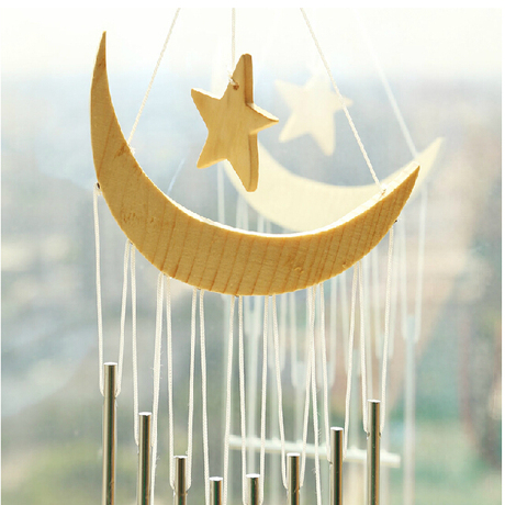 星月风铃挂饰房间卧室阳台创意挂件小清新装饰品女生生日礼物