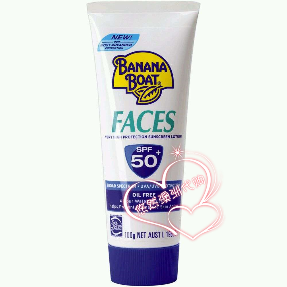 

Солнце Banana boat Faces SPF50 100g