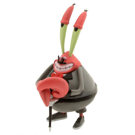 现货spongebob 海绵宝宝 4寸 mr krabs 蟹老板 手办 限定