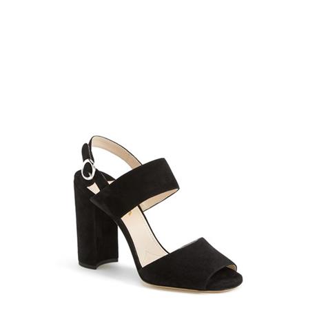 

Босоножки Prada Double Band Suede Sandal