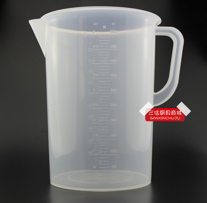 

Мерочный стакан :5000ml PP 5L