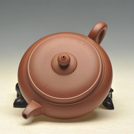 陶瓷高档茶具宜兴紫砂壶原矿红皮泥纯手工精工制作实力派张琴制作