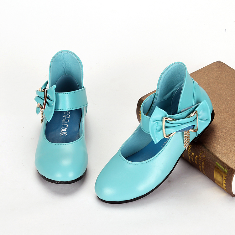 

Детская кожаная обувь Authentic girls shoes 3389 2015