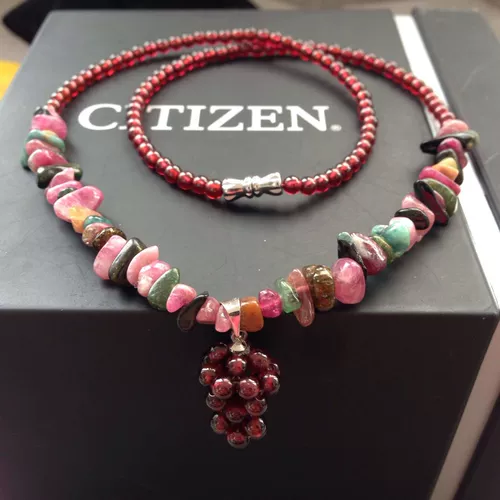 Оригинальная натуральная турмалиновая природная руда из граната, женская модная милая подвеска