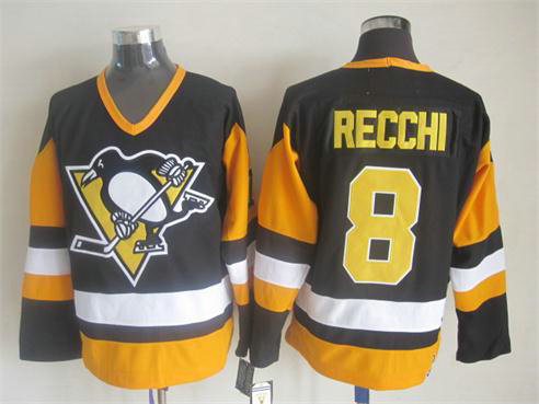 

Спортивная форма Nhl Pittsburgh Penguins Recchi Throwback Hockey Jerseys