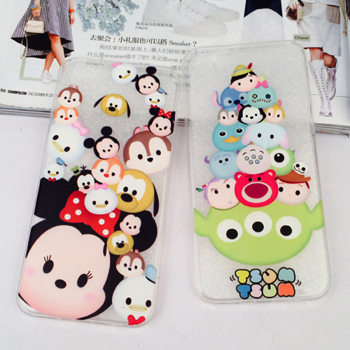 

Чехлы, Накладки для телефонов, КПК Ipzone Tsum Tsum Iphone6 6plus 5s