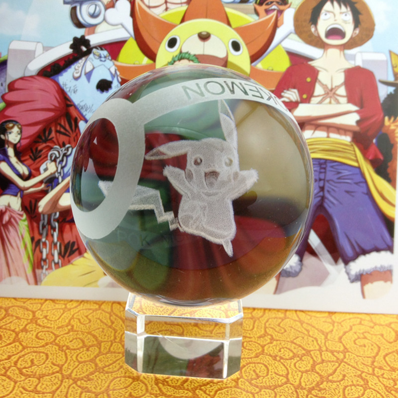 

Аниме карты/украшения/канцтовары Pok mon Crystal ball
