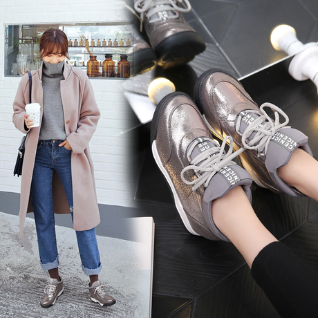 【女内增高女鞋】_厚底韩版运动鞋图片_内增高女鞋价格_搭配分享 - 爱