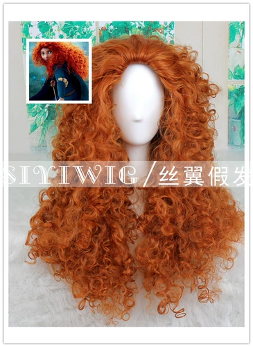 Храбрый легенда храбрый/Мелида смелая принцесса мгновенная лапша парик косплей