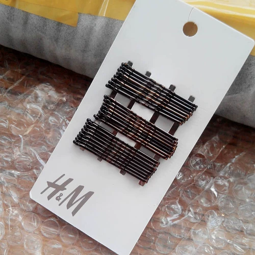 Европейская и американская оригинальная марка H Brand High -End Глазированная глазированная простота. Один версия аксессуаров для волос [аксессуары для внешней торговли A163