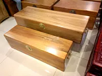 Камфора деревянная коробка сплошной древесина антикварная каллиграфия махогани и ящик для хранения ящика для покраски анти -индийные анти -моты
