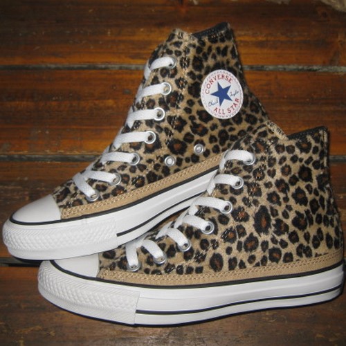 

Кеды Converse Sample All Star Leopard Funimal Hi