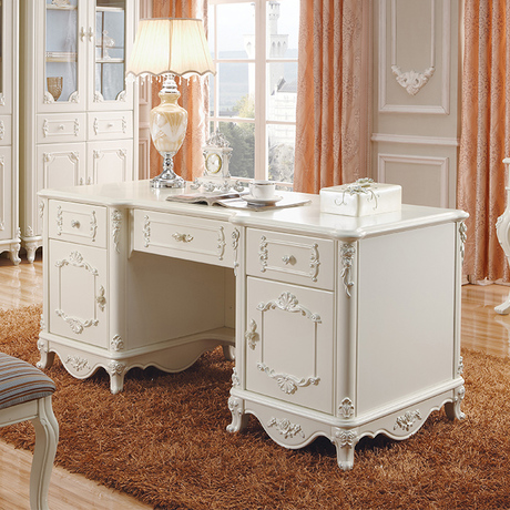 【书架学习桌】_欧式书桌图片_电脑桌椅价格_搭配分享 - 爱逛街