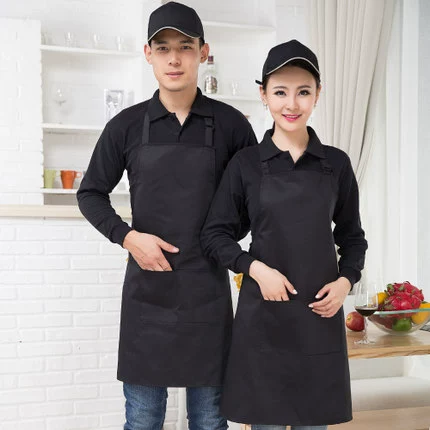 Кофейный фартук для работы, делается под заказ, с печатью вашего логотипа