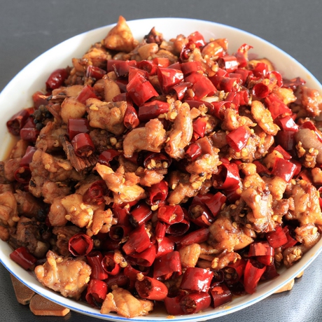 四川自贡特产香辣冷吃兔 私房菜 下单现做 零食 麻辣兔丁500克