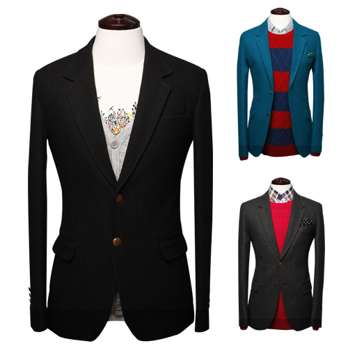 

Пиджак, Костюм Others 9106/17 Fashion Stylish Slim Mens Winter Jackets Suit Coats