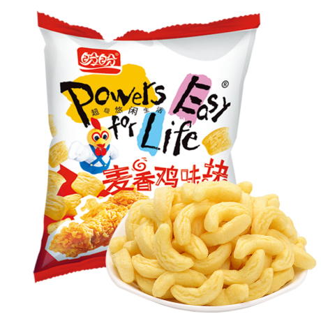 【天猫超市】盼盼麦香鸡味块105g 休闲零食 膨化食品 点心小吃