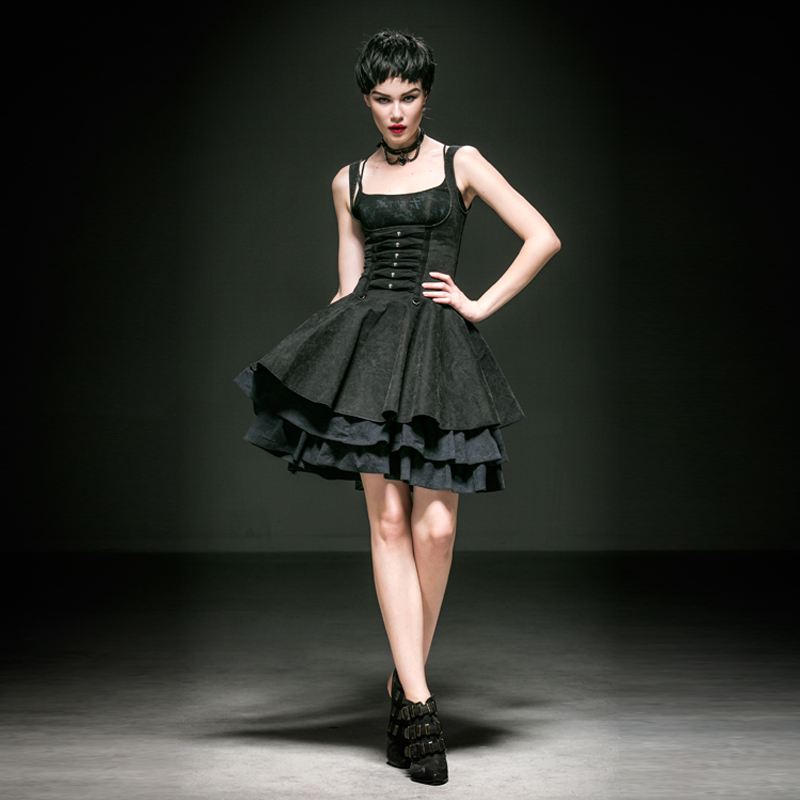 

Женское платье Punk rave q239 GOTHIC