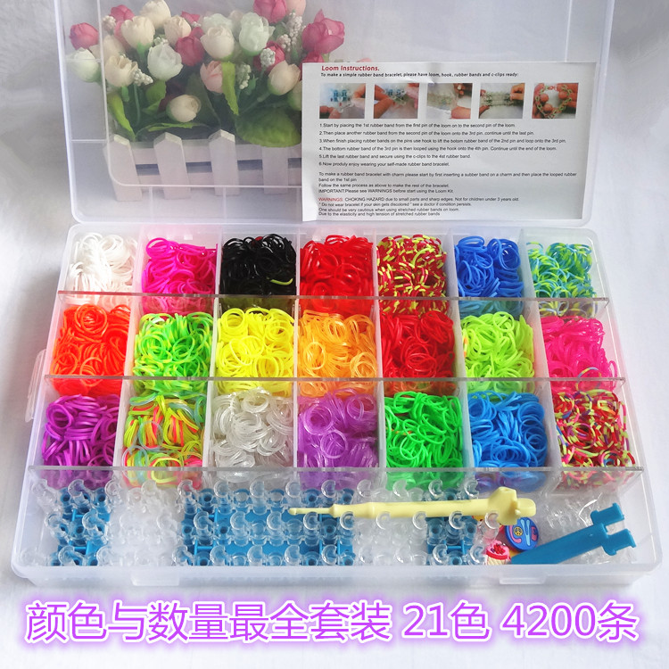 

Детские ткацкие станки, Аксессуары Orchard Toys Rainbow Loom Kit 21