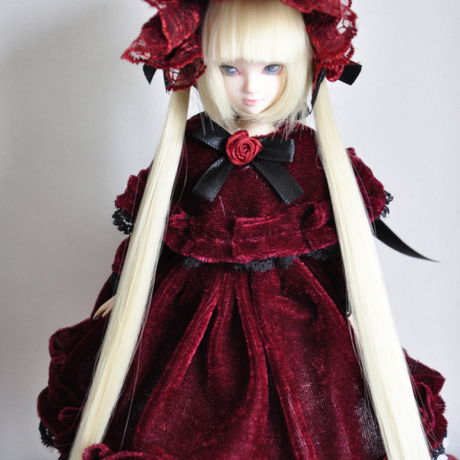 bjd/sd/az/ob/可儿/小布娃衣 蔷薇少女真红cos洋装