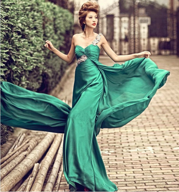 

Вечернее платье Nice Coral Princess wedding dress 2015
