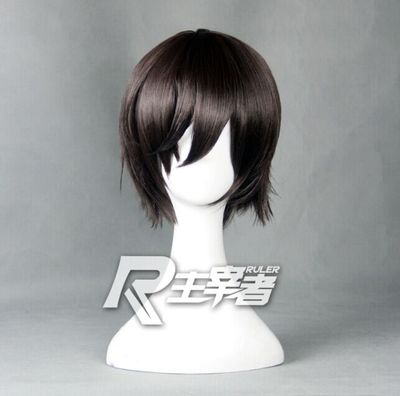 taobao agent Lord Charlotte Charlotte's male lead cheating Mado Azaka with Yu brown cos wig fake hair 384a