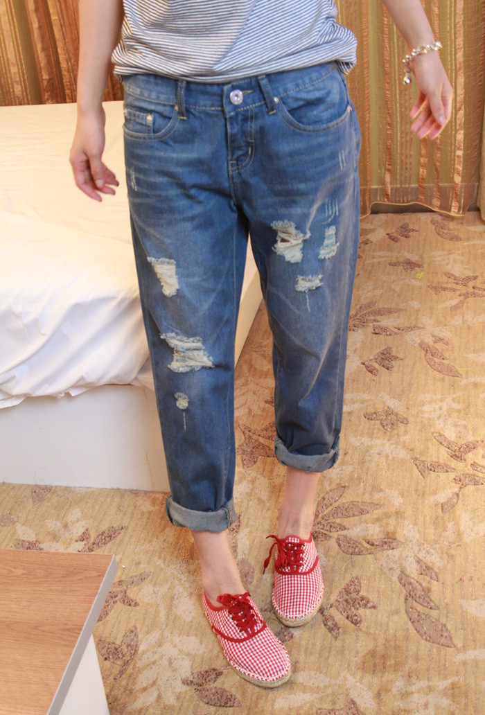

Джинсы женские 2015 Boyfriend Jeans