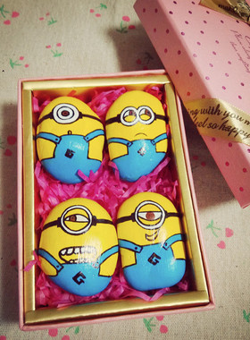 手绘石头人像手绘石卡通diy礼品定制个性创意石头画生日礼物女友