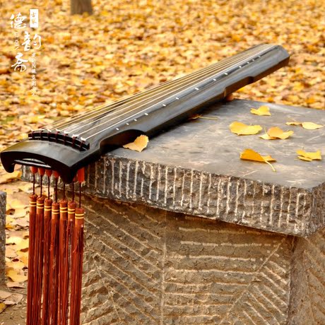 【德韵斋】伏羲式仲尼式古琴老桐木古琴初学练习琴赠配件教材包邮