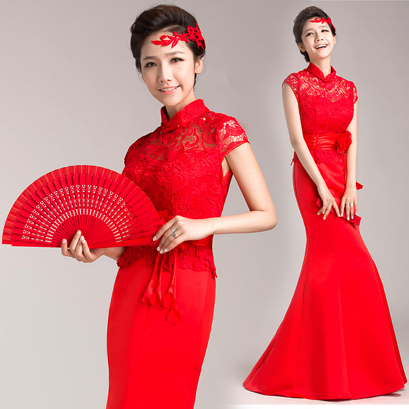 

Платье Ципао Ho Man Ting c0002 2014