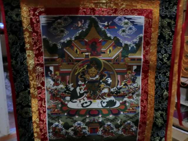 

Религиозная тханка (35*65cm)