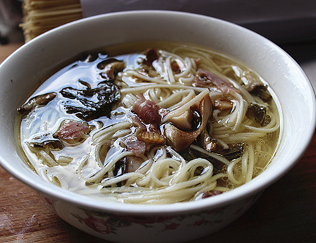 农家土特色正宗杨柳豆面条 原生态有机食品 煮咸面 淡面 500g