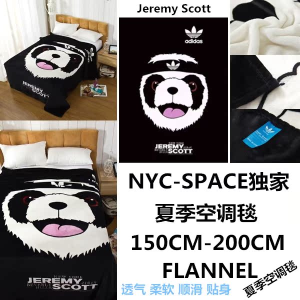 

Плед Jeremy Scott Panda NYC-SPACE Jeremy Scott