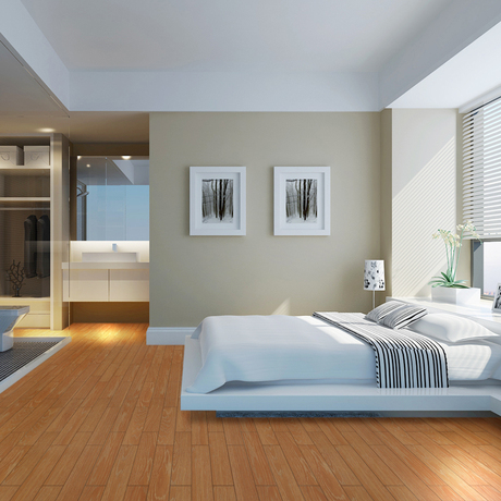 【卧室瓷砖】_仿实木纹地板砖图片_纹地板砖价格_搭配分享 - 爱逛街