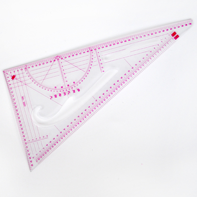 taobao agent The baby clothing version of the ruler, the sample ruler to shrink the ruler DIY handmade tool 1: 3/4/5 triangular ruler