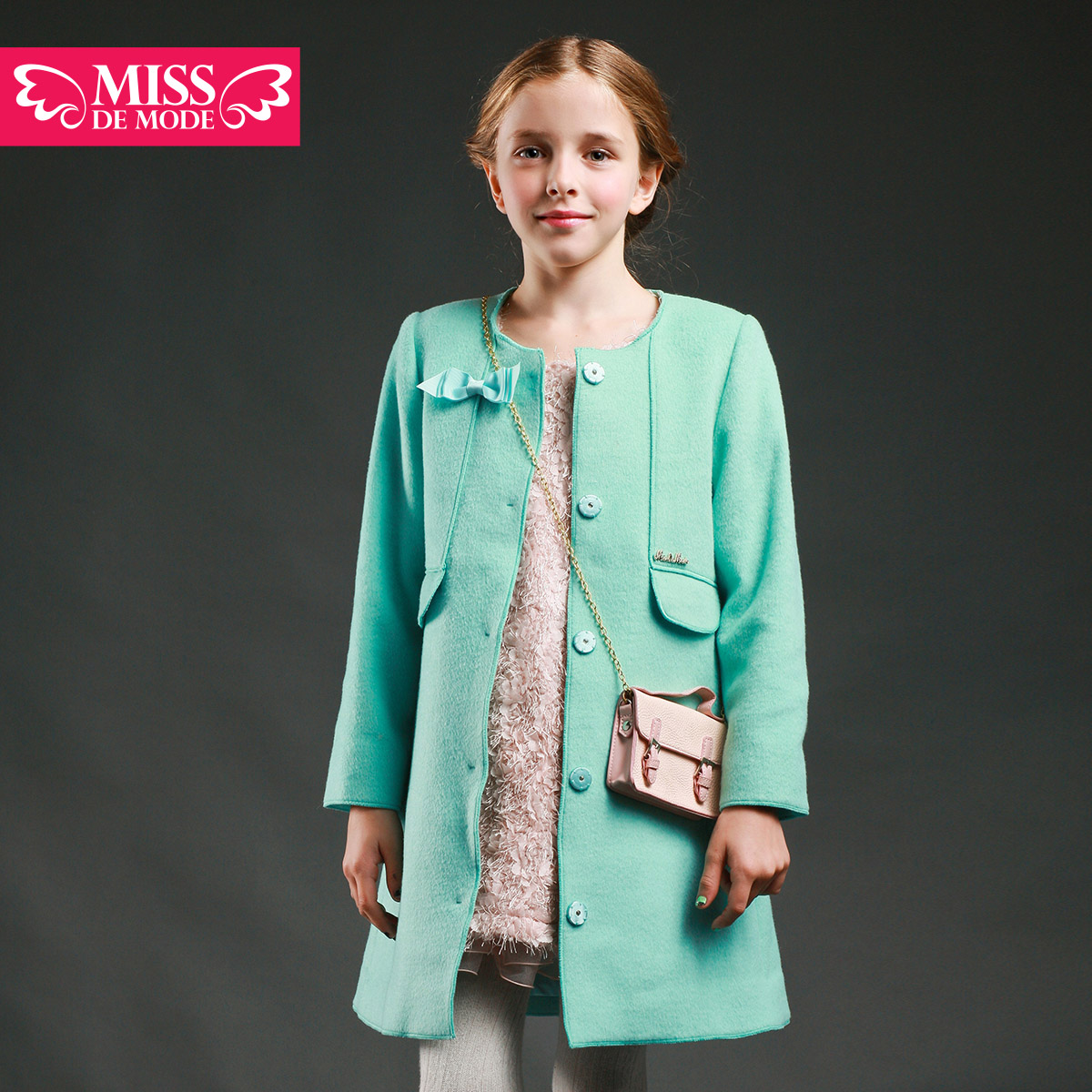 

Пальто детское Miss de mode qq410040 2014
