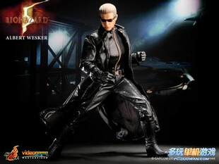 Косплей-сет персонажа Wesker для фильма/телесериала Resident Evil:เต็มชุด cosplay с рисунком