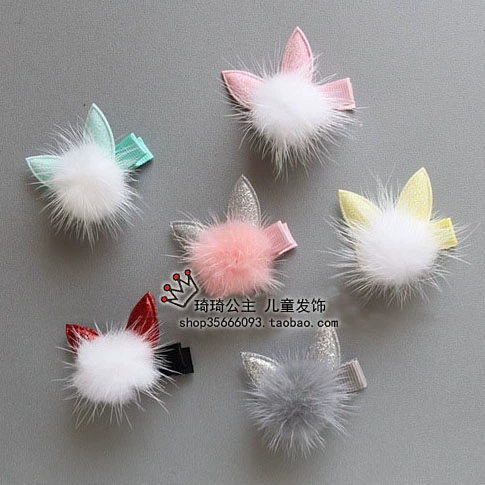 Детский демисезонный аксессуар для волос, детская заколка для волос, челка, в корейском стиле