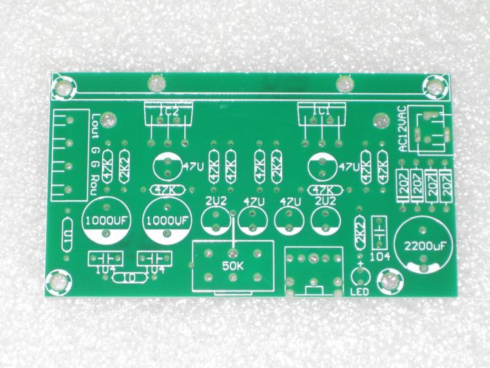 

Усилитель LM1875 2.0 PCB