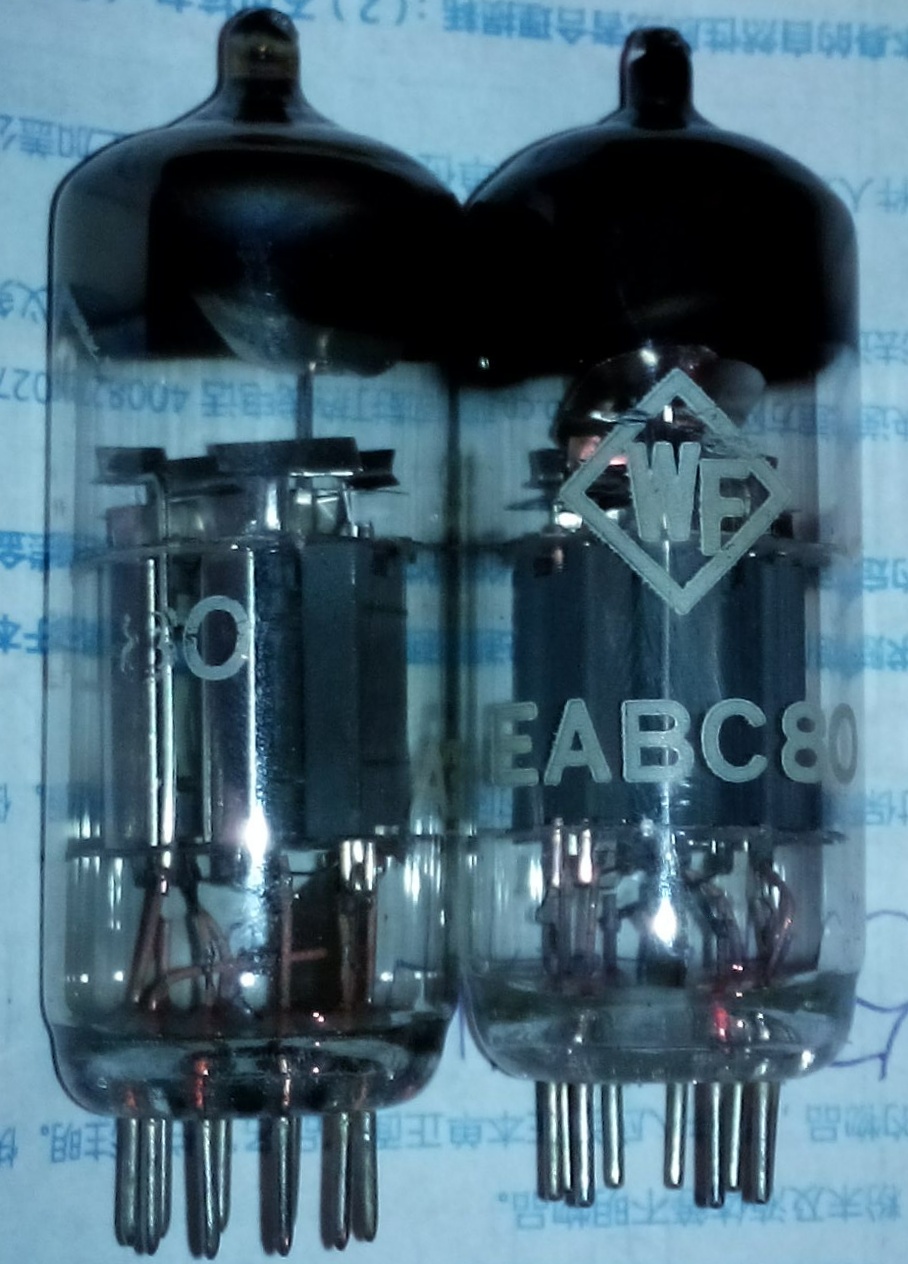 

радиолампа Glu 6 EABC80 6AK8
