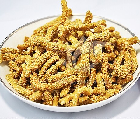 特色江米条 芝麻条芝麻香糯米条喝茶江米条休闲零食 特价500g包邮