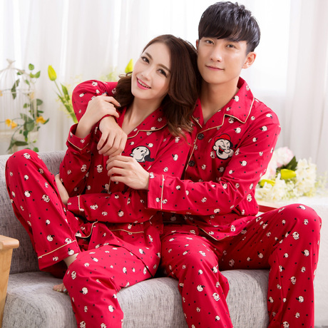 婚庆情侣睡衣