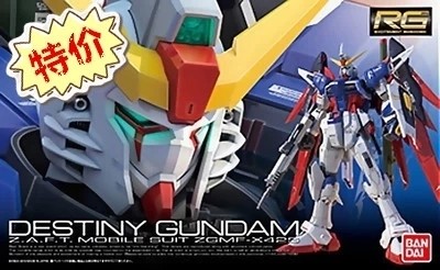 

Игрушки из сериалов Gundam Bandai RG 11 Gundam RG 11 Destiny Gundam