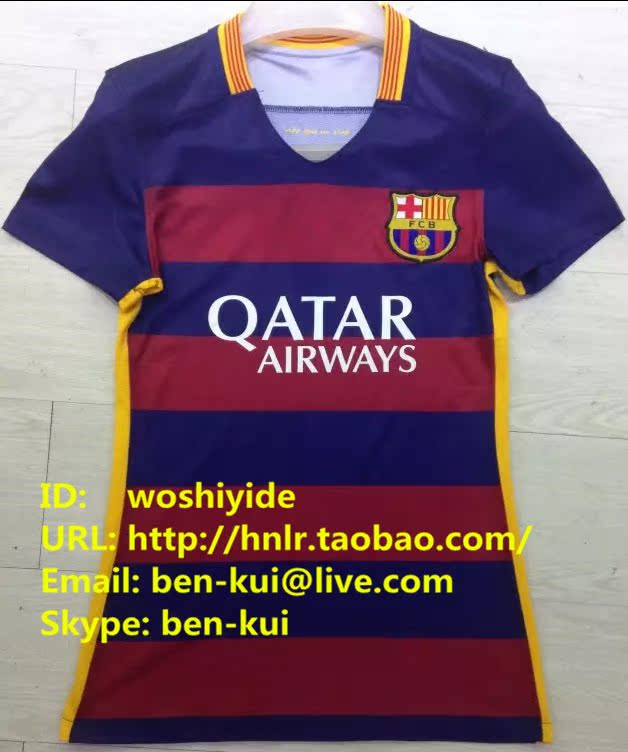 

Футбольная форма OTHER 15/16 Barcelona Top AAA+ Football Home 10 MESSI Women/girl