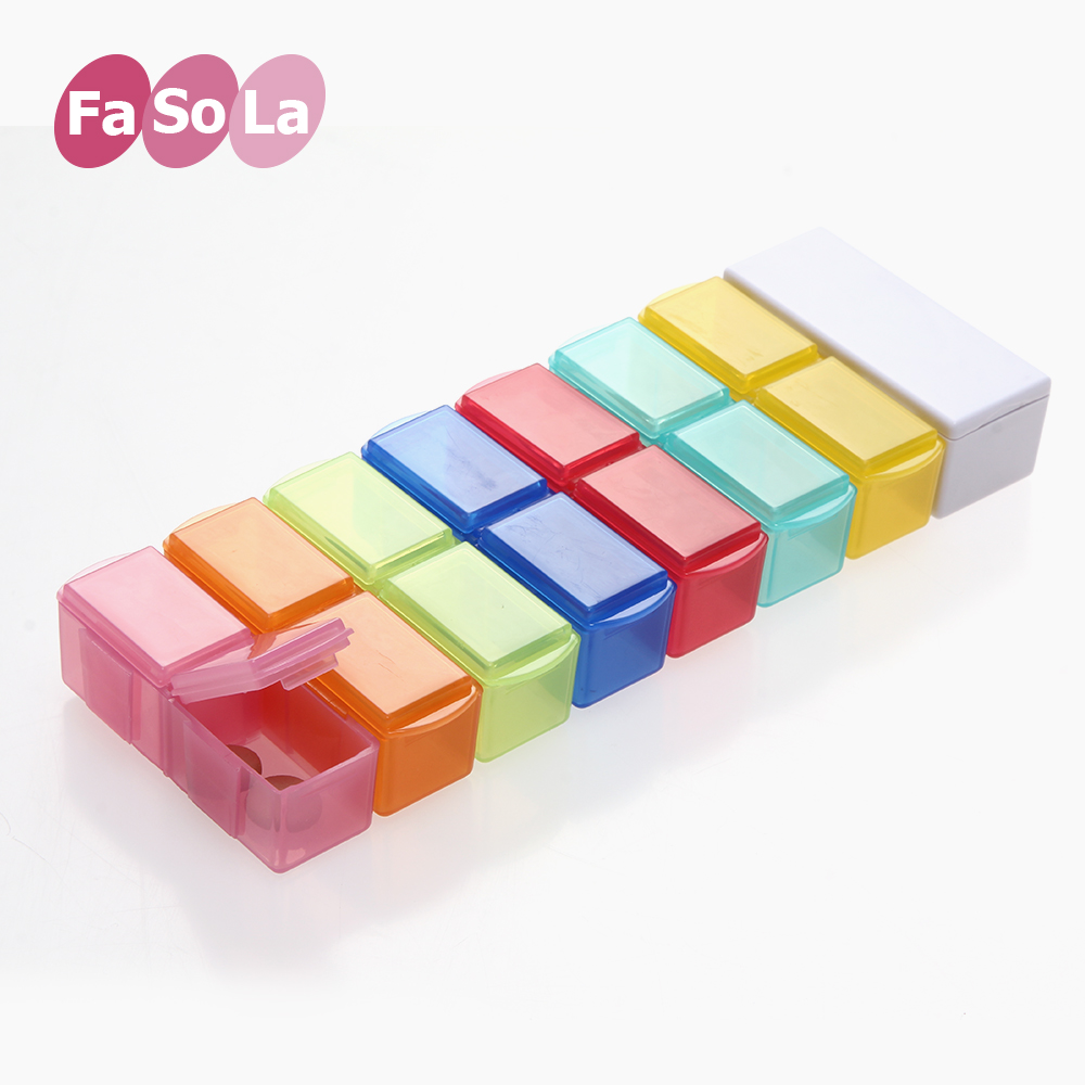 

Контейнер для медикаментов Fa so la FaSoLa 14