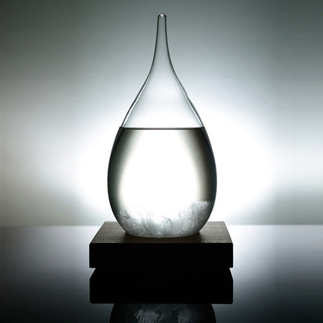 创意摆件天气预报瓶大号水滴风暴瓶生日中秋节礼物家居办公室摆件